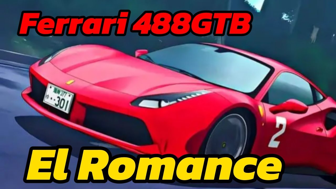 Ferrari 488 - El Romance |Super Eurobeat | MFghost
