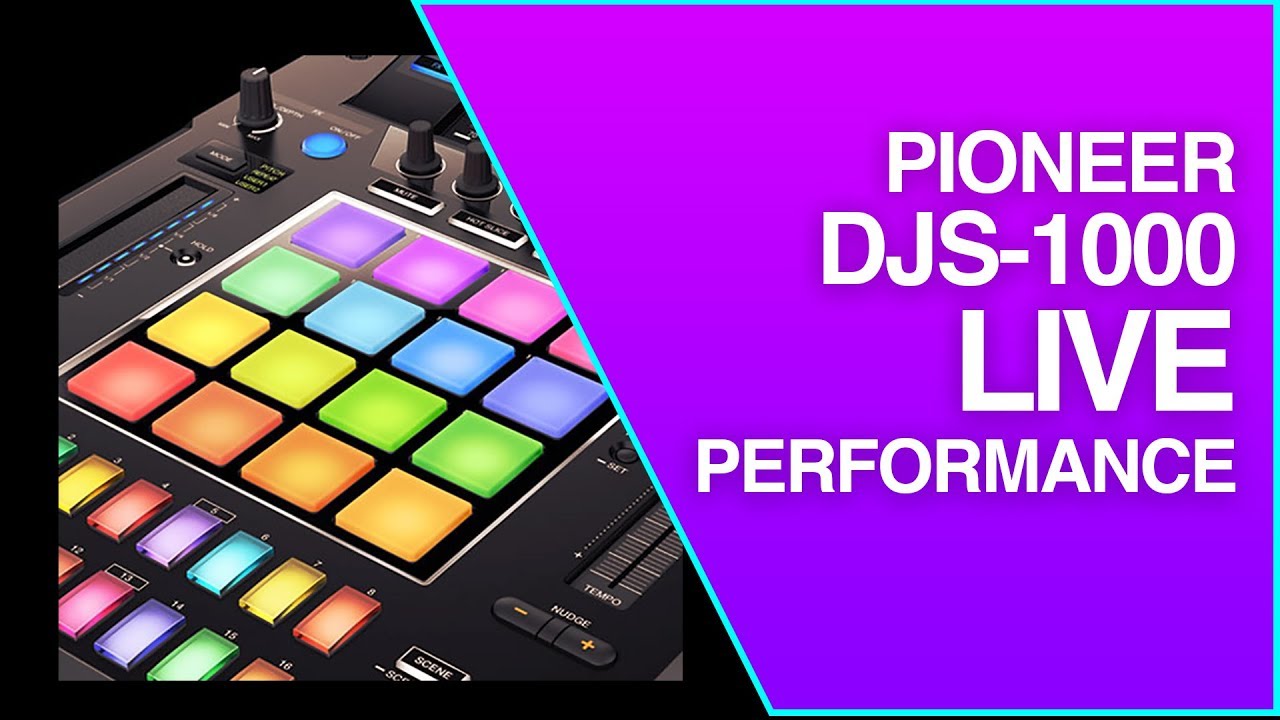 Pioneer DJS-1000 | Live Sampling Mini Performance