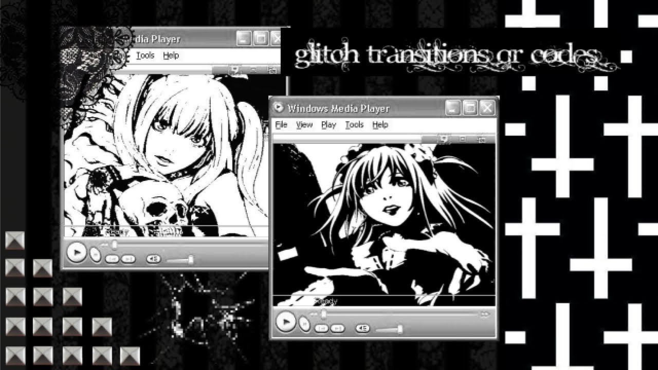 Glitch Transitions and Coloring QR codes | Video Star