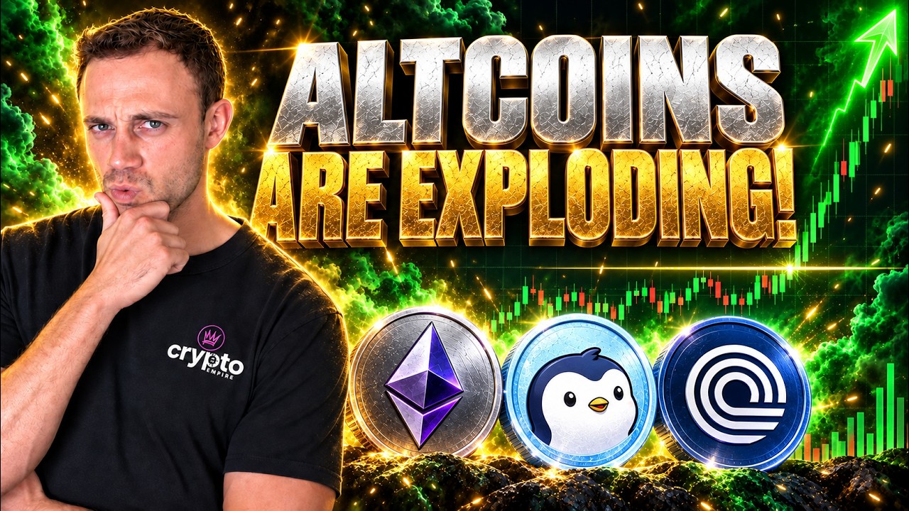 BITCOIN STALLS, ALTCOINS EXPLODE | THE ROTATION IS ON | LIVE
