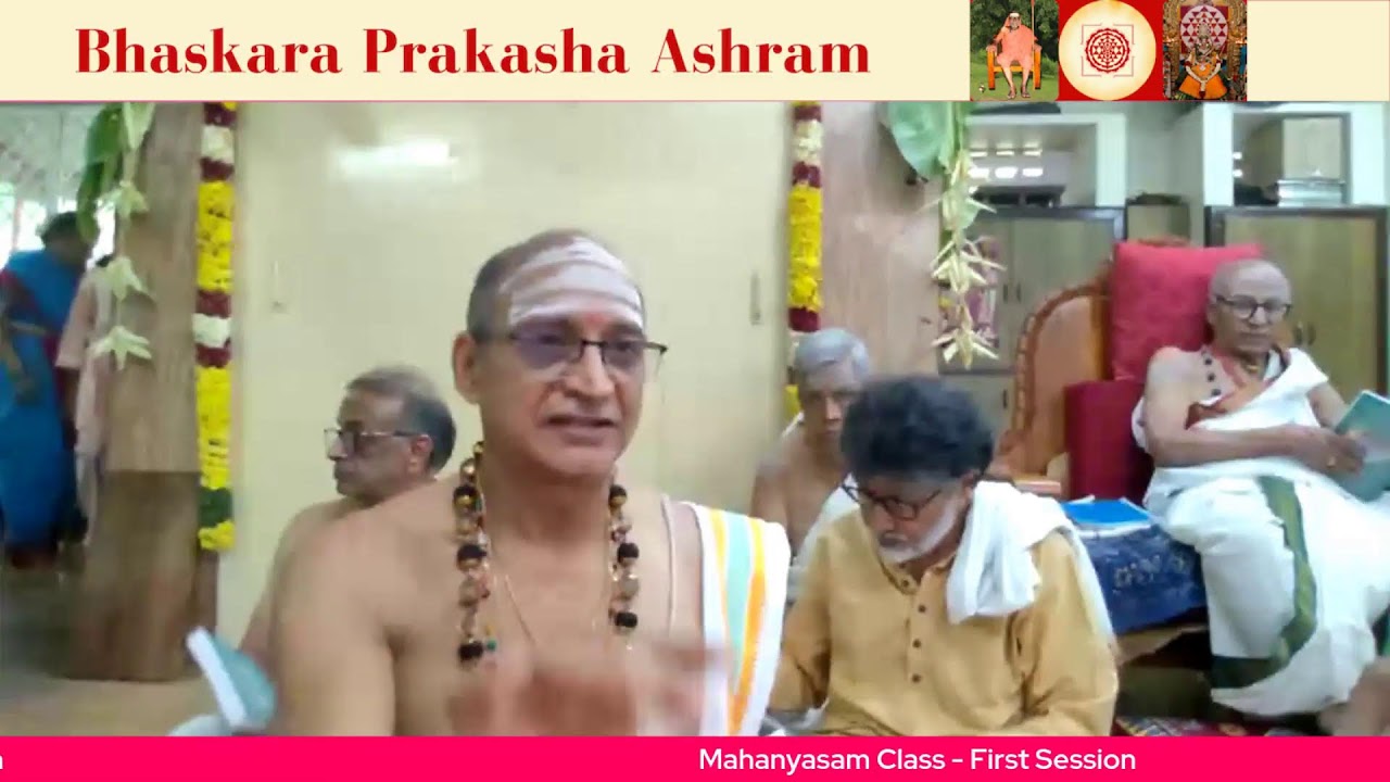 Learn Mahanyasam - Class 1