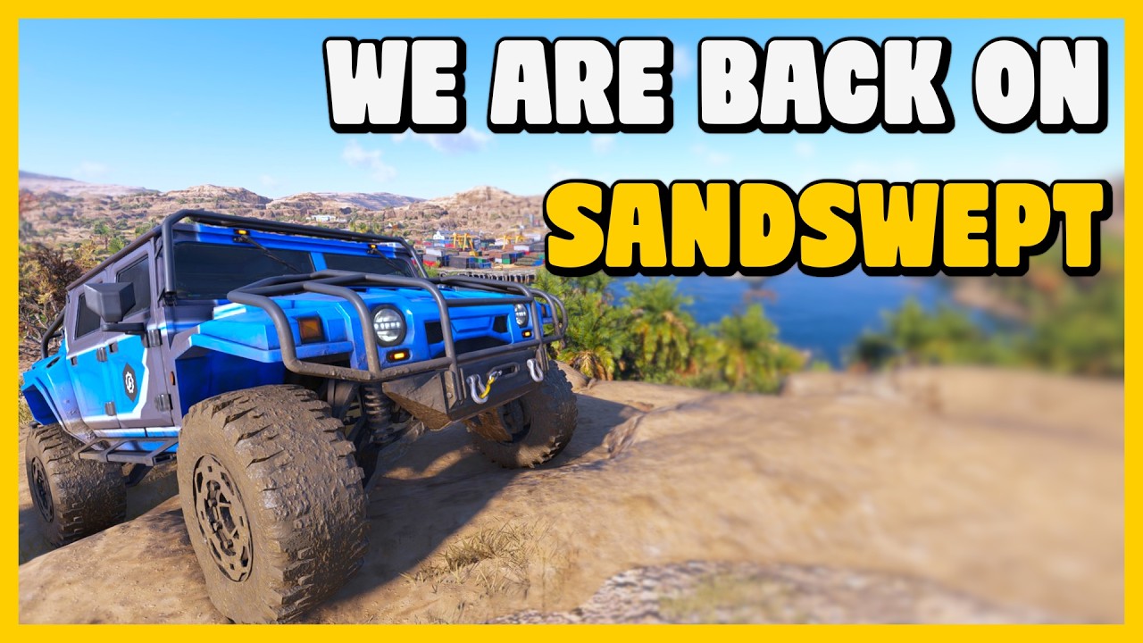 Мы снова на карте Sandswept в Roadcraft.