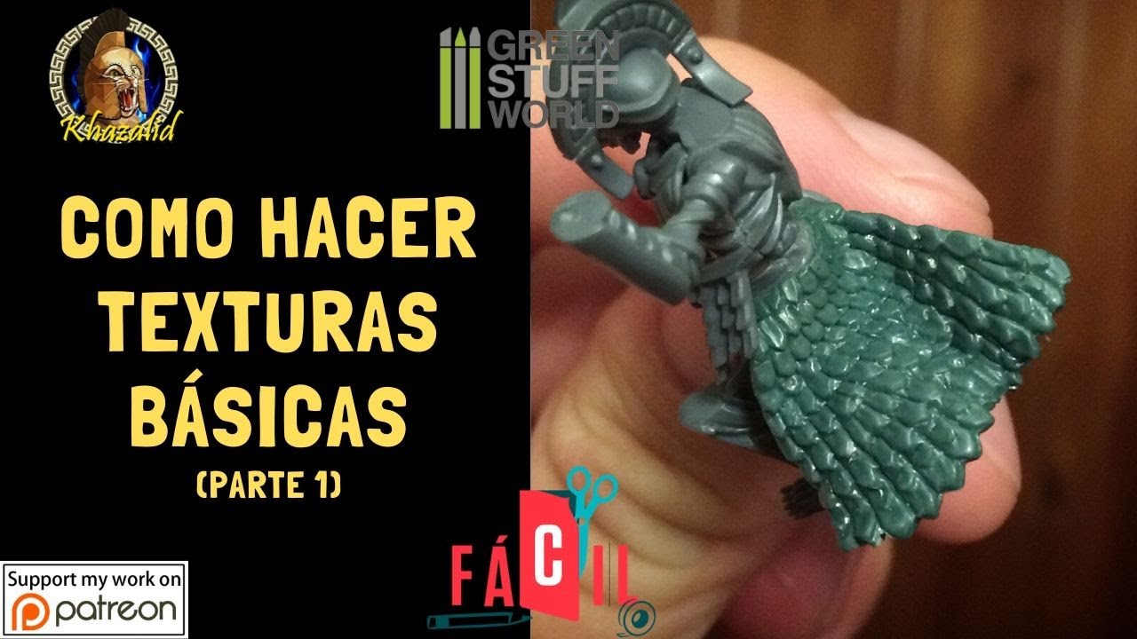 3#📗Curso BÁSICO MASILLA VERDE🔥TEXTURAS(parte 1)