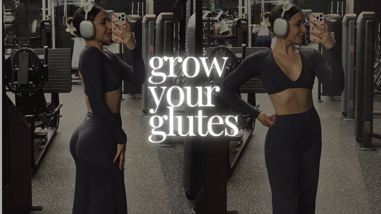 BEST glute workout for GROWTH!