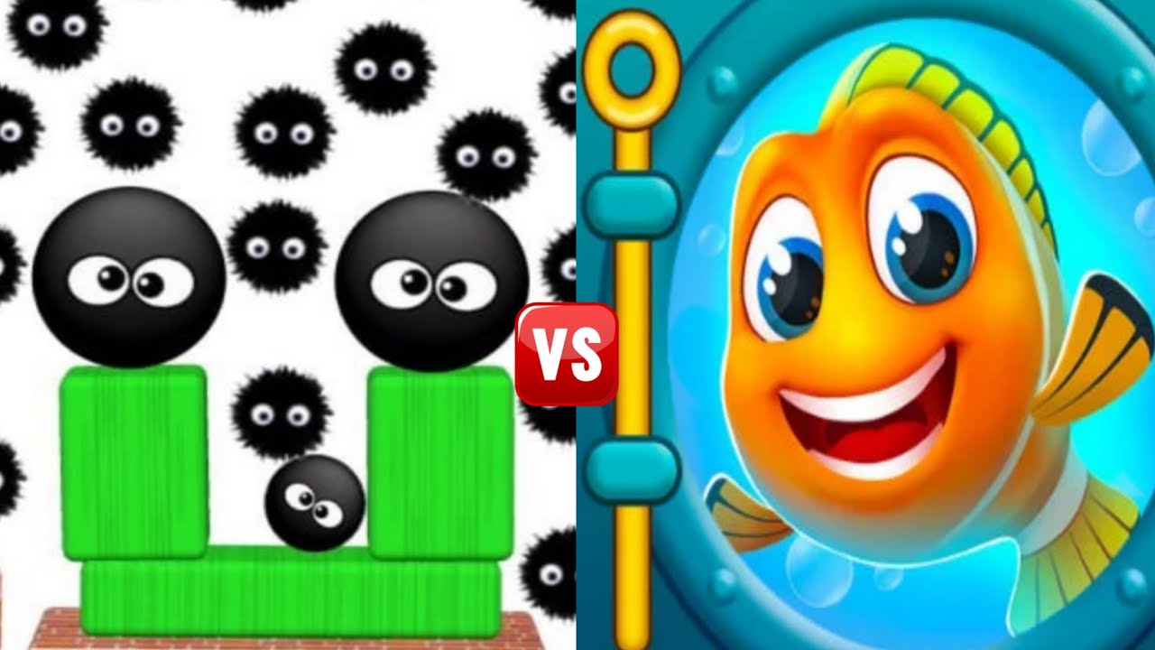 Hide Ball Brain Vs Save The Fish Puzzle Double Challenge Gameplay Satisfying Mobile Max Level!