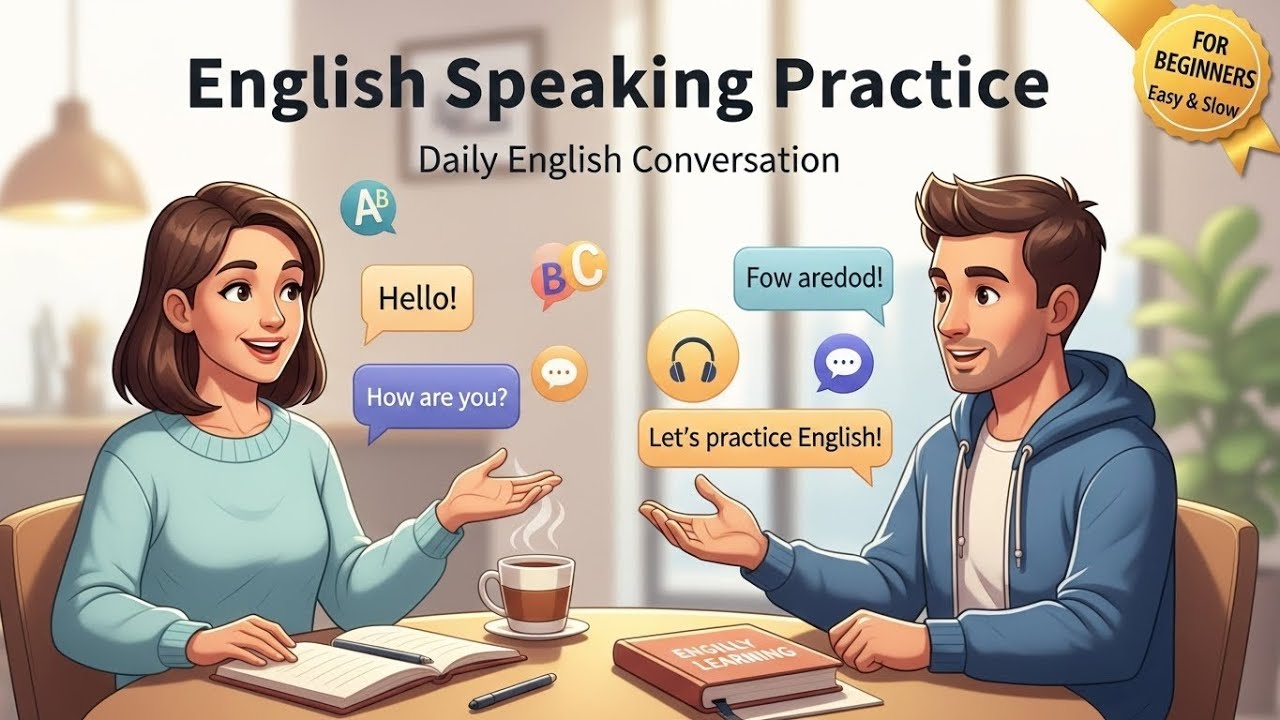 English Speaking Practice for Beginners  I Daily English Conversation