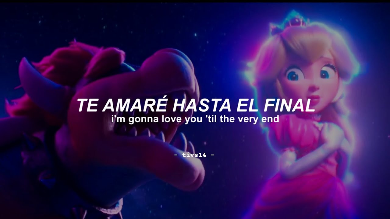 Jack Black - Peaches (Mario Bros: The Movie) (Official Music Video) || Sub. Español + Lyrics
