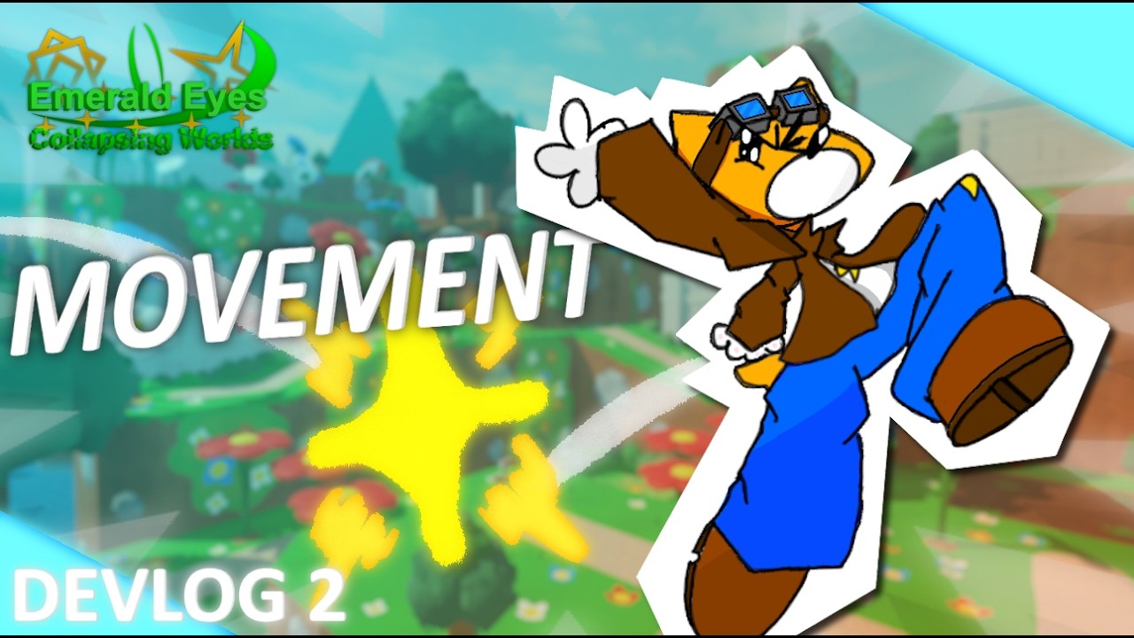 Making the MOVEMENT For My ROBLOX PLATFORMER! | Emerald Eyes: Devlog 2