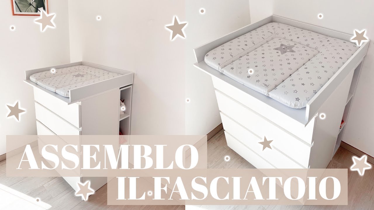 ASSEMBLO IL FASCIATOIO PER L'ARRIVO DEL BABY