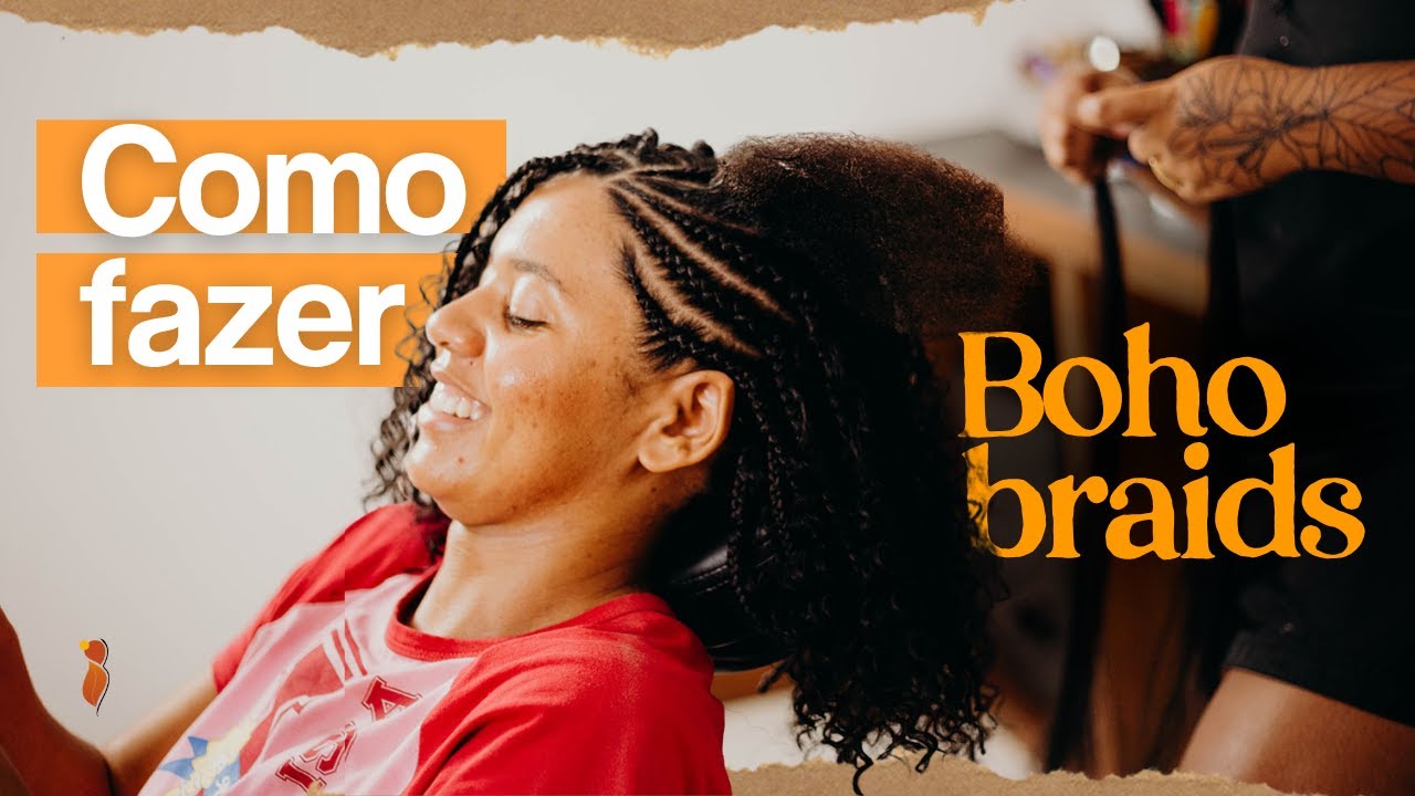 APRENDA COMO FAZER BOHO BRAIDS