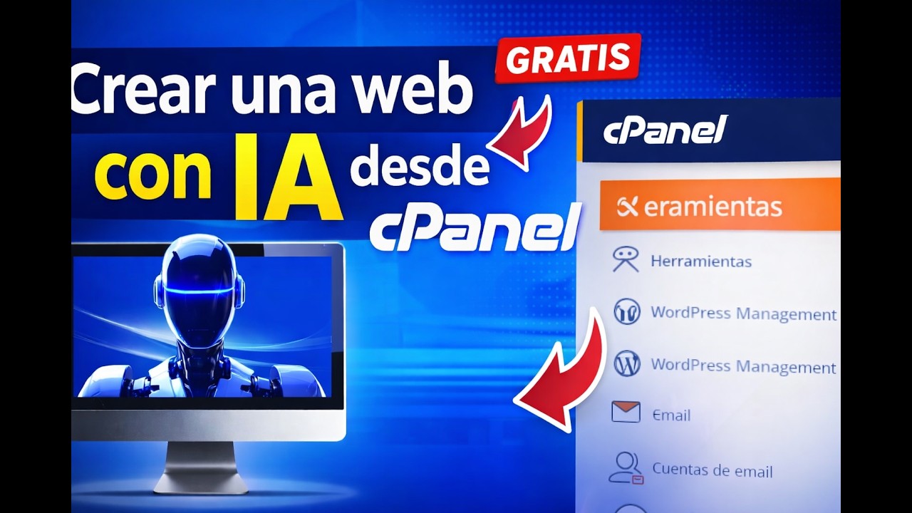Crear una web con IA desde cPanel