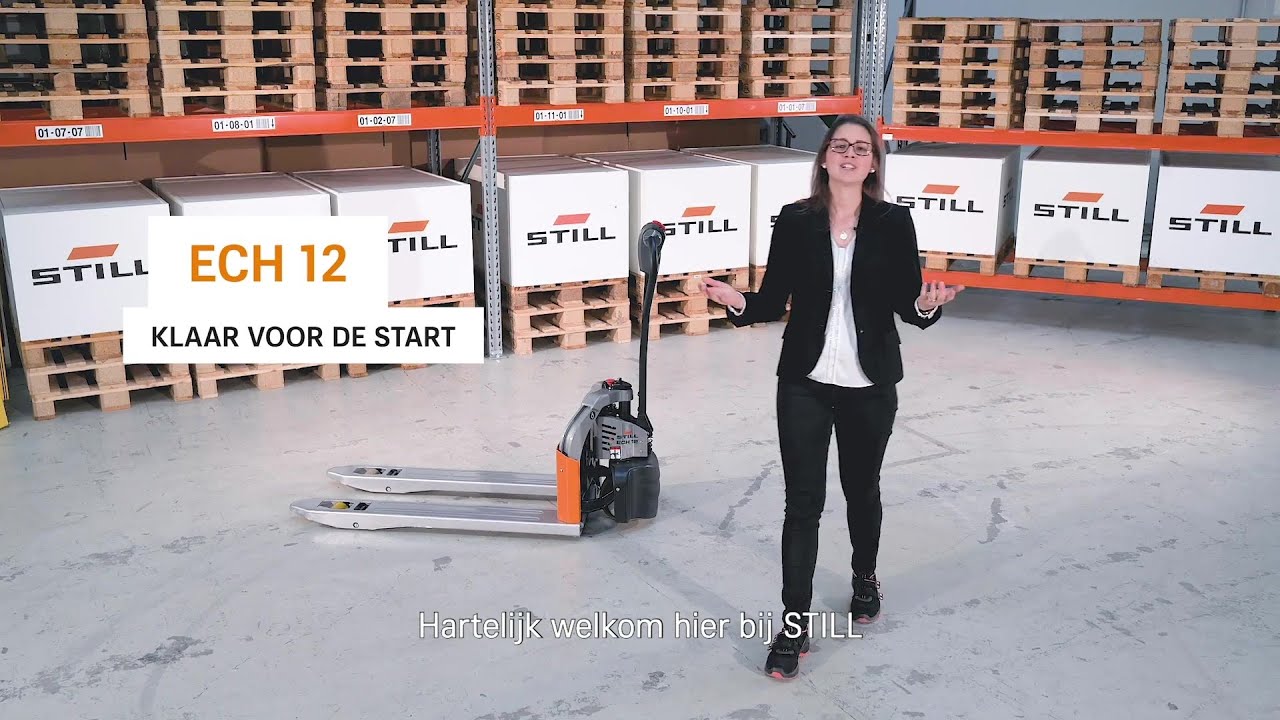 Laagheffende pallettrucks ECH 12 - Productpresentatie