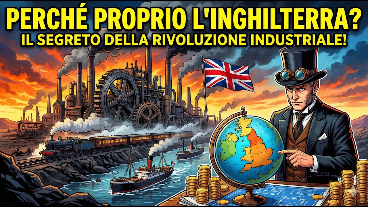 Perché la Rivoluzione industriale nasce in Inghilterra? | Fabbriche, vapore e capitalismo