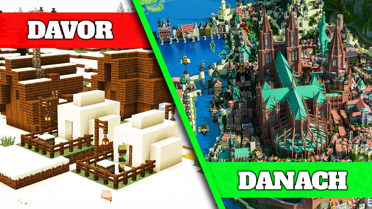 Minecraft Stadtbau IN 10 MINUTEN lernen! [Tutorial]
