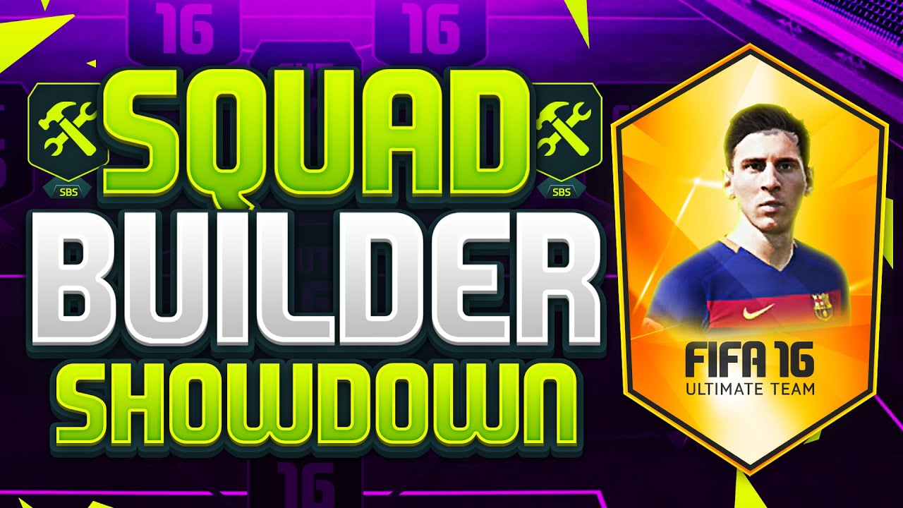 FIFA 16 SQUAD BUILDER SHOWDOWN!!! 50K PACK SPECIAL!!! Fifa 16 50k Pack Squad Builder Special