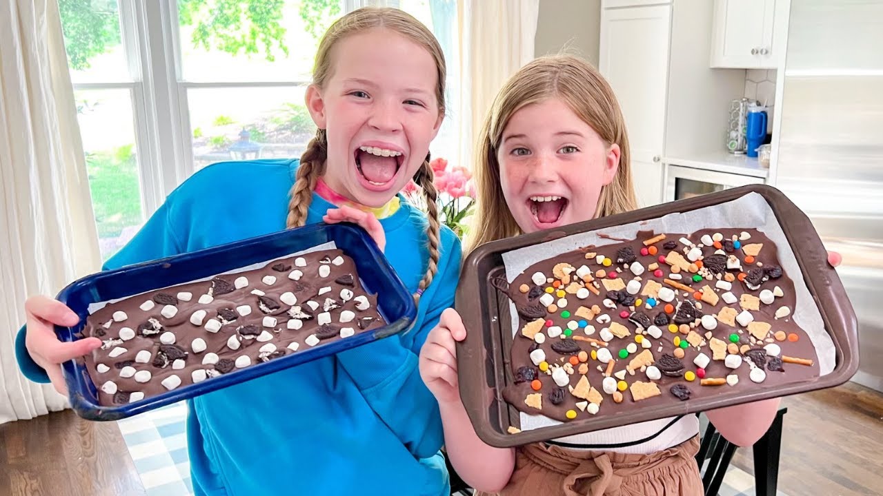 Making Chocolate Bark!