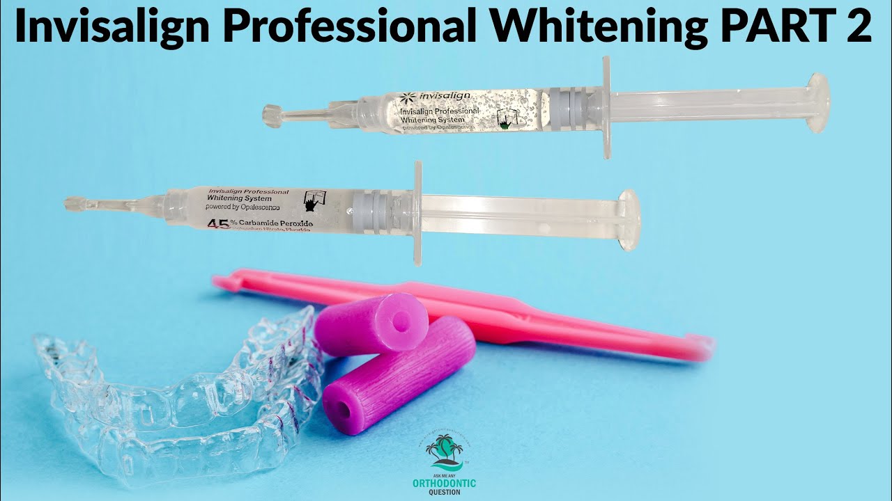 Updated In-Office Invisalign 45% Carbamide Peroxide Whitening- PART 2