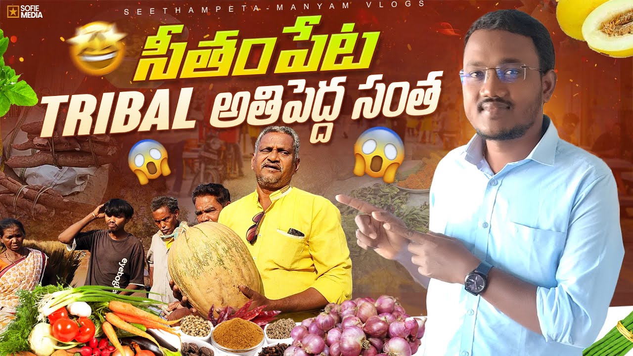చౌకైనా సీతంపేట సంత :Tribal market in Seethampeta | Girijana santa |Famous Tourist places | manyam