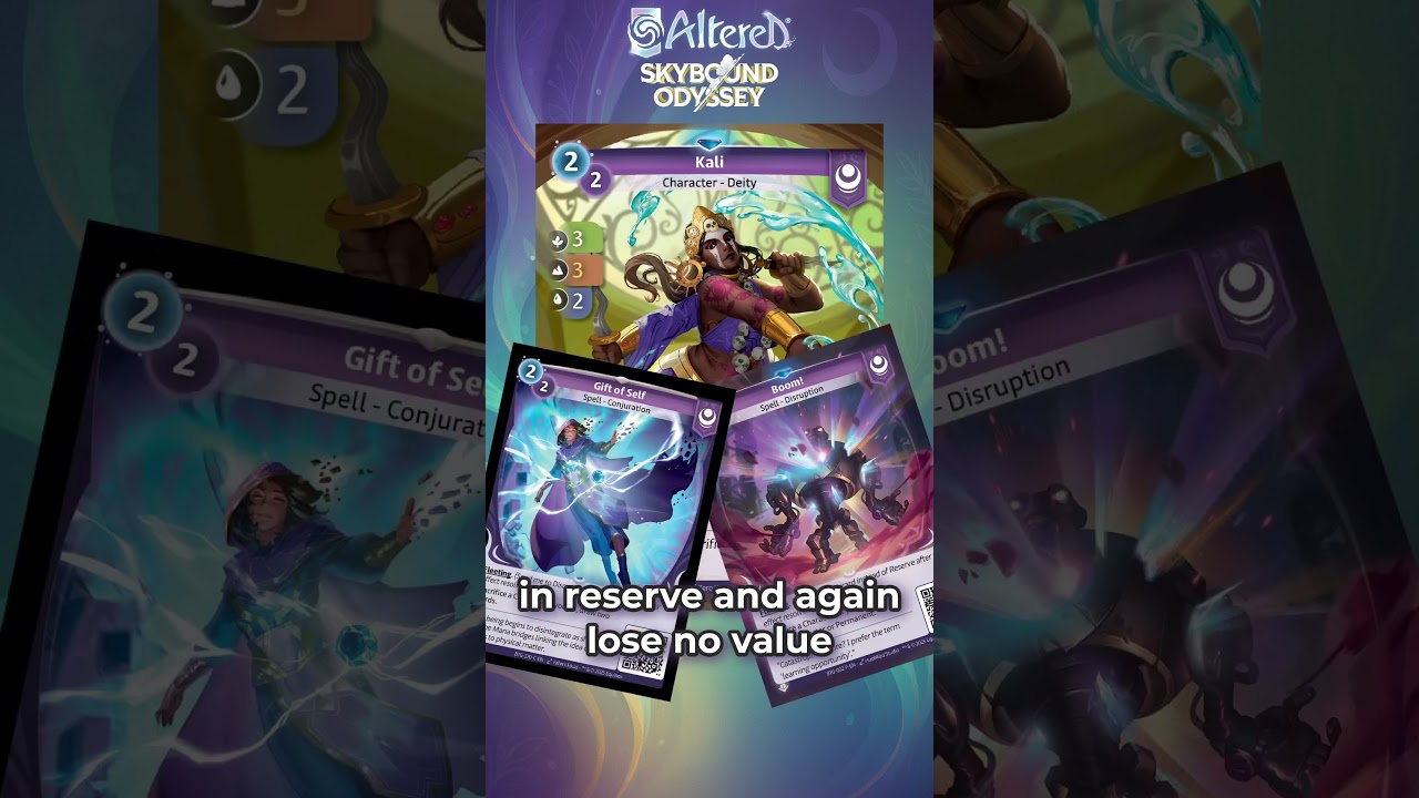 Altered TCG - Skybound Odyssey Preview - Kali #AlteredTCG #SkyboundOdyssey