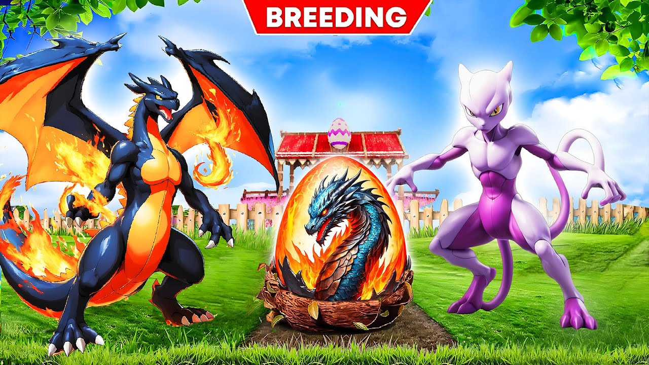 😱BREEDING GIGANTAMAX CHARIZARD & GROUDON🔥LEGENDARY POKEMON|ONLY BREEDING|ETARNATUS|BREEDING PALWORLD