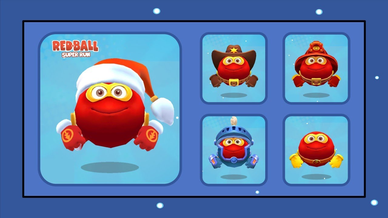 Red Ball Super Run - All Red Ball Skin