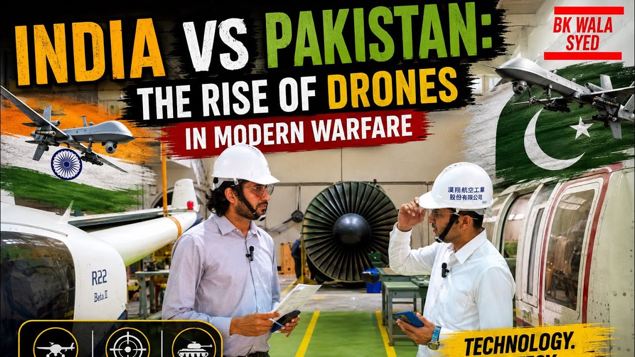 India vs Pakistan: The Rise of Drones in Modern Warfare