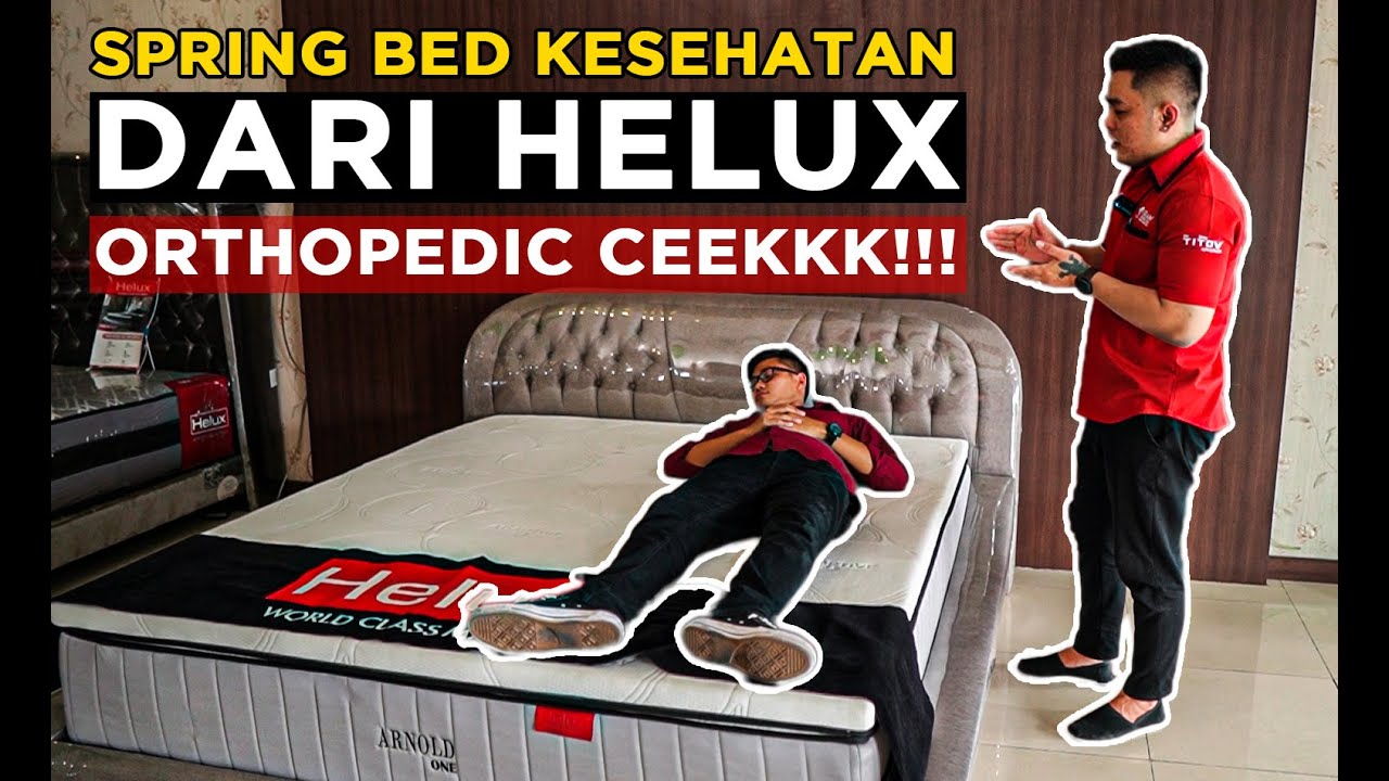 CEKKKK❗❗❗ MATRAS ORTHOPEDIC TYPE ARNOLD ONE BY HELUX SPRING BED 💯 | REVIEW SPRING BED