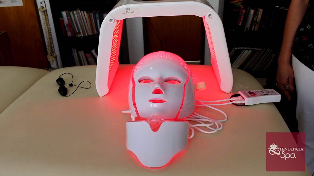 Máscara y Cabina de Leds. ¿Para qué sirve cada color?