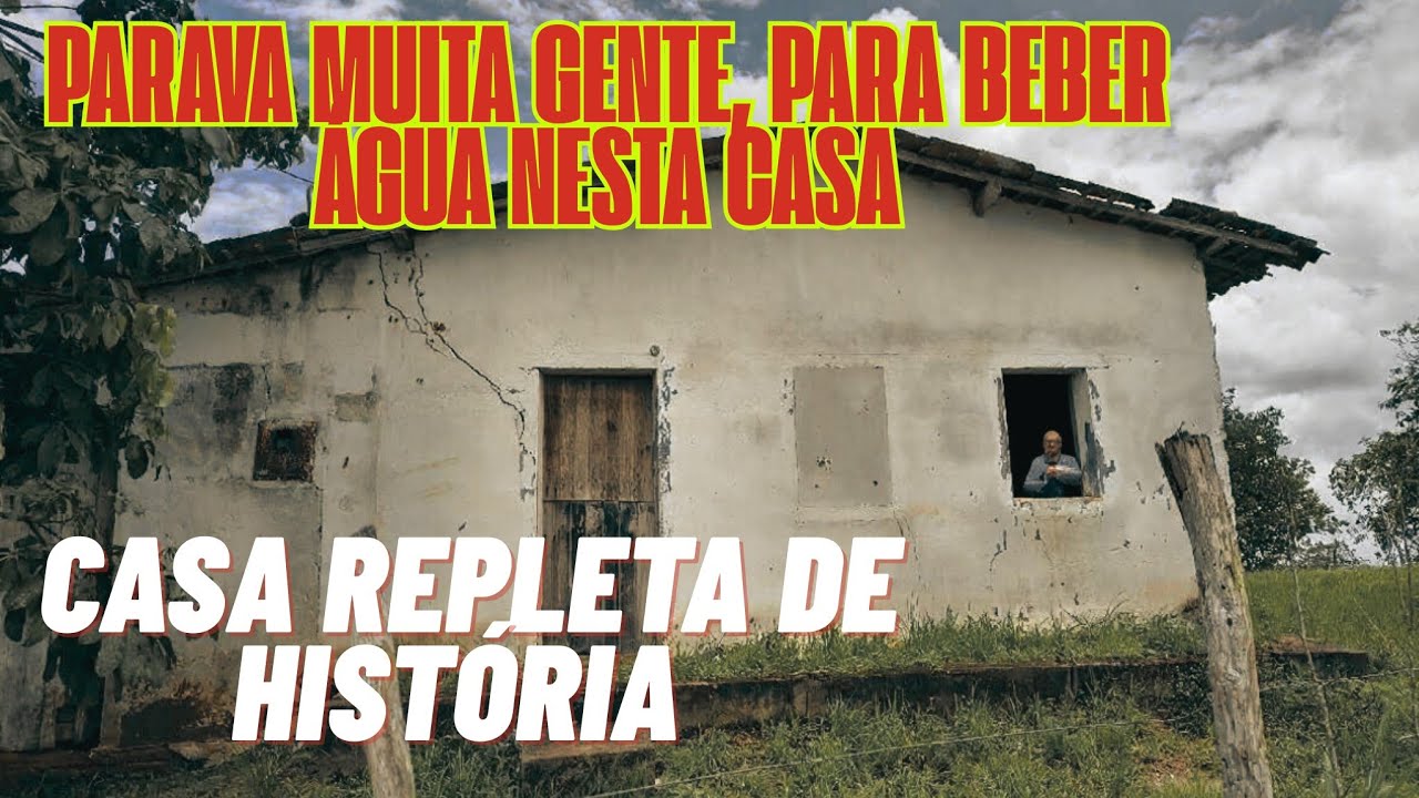 Está casa fez parte da minha infância, e de muita gente, triste ver ela sem ninguém 😢 