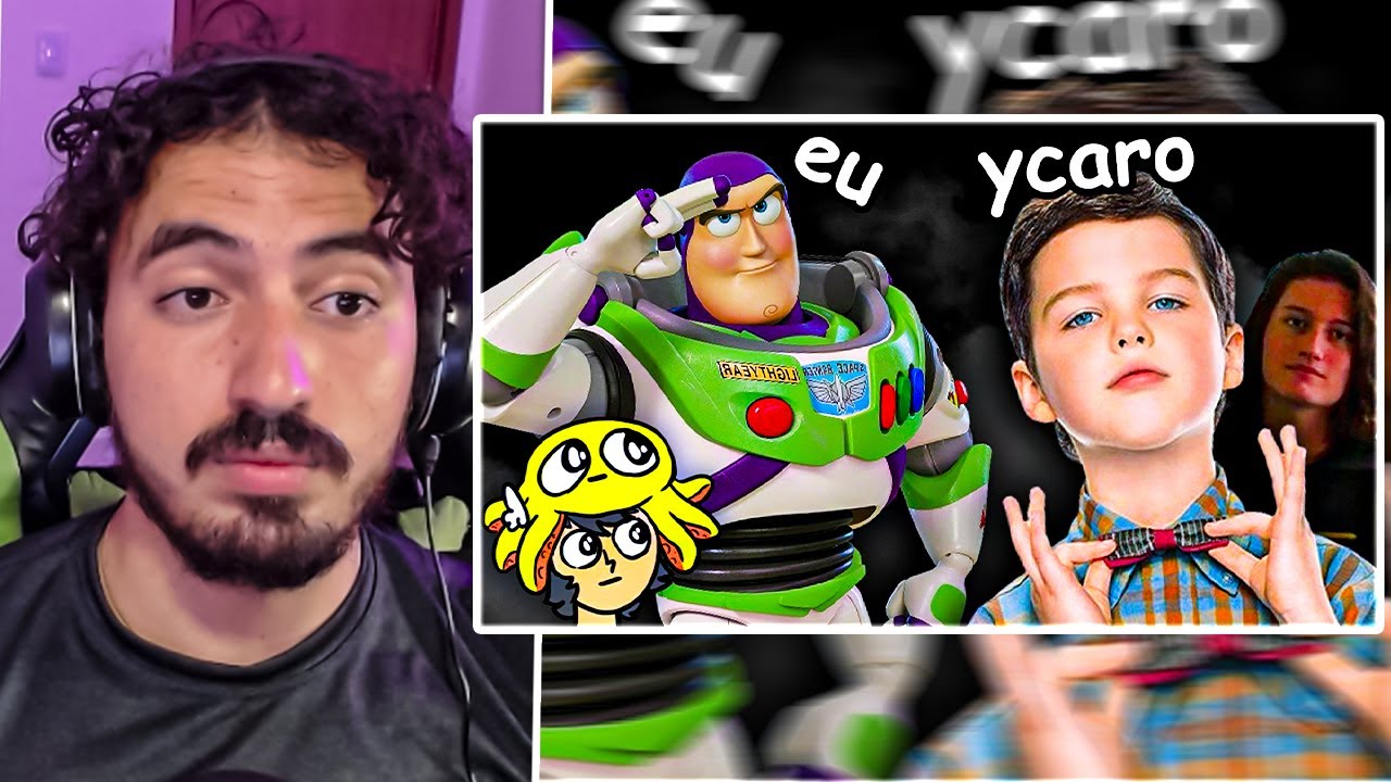 SAIKO E YCRO BRINCANDO DE QUEM SOU EU NOVAMENTE | Leozin React