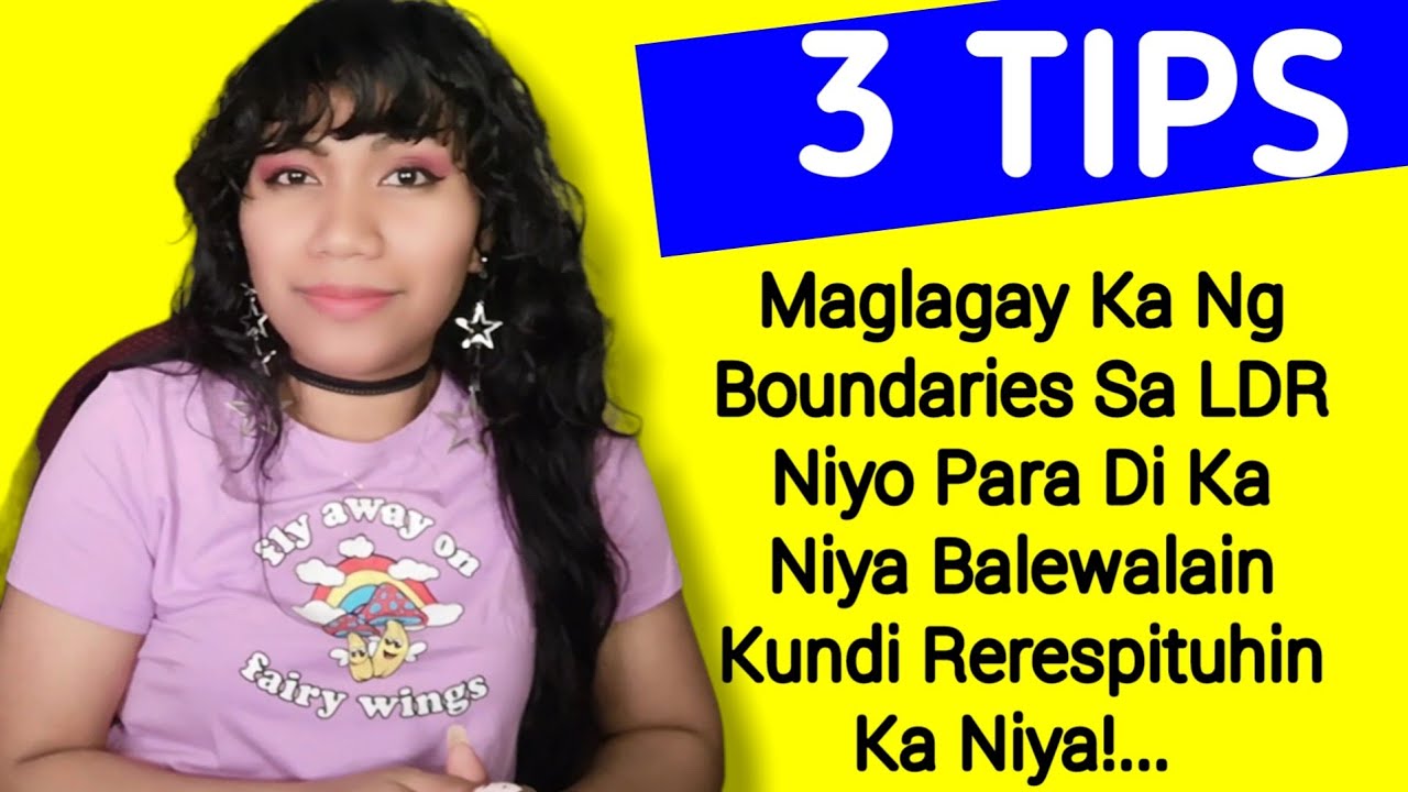 Healthy Boundaries Para Sa SELF-RESPECT Para Di Ka Niya Balewalain Kundi Rerespituhin Ka!|ATE JING