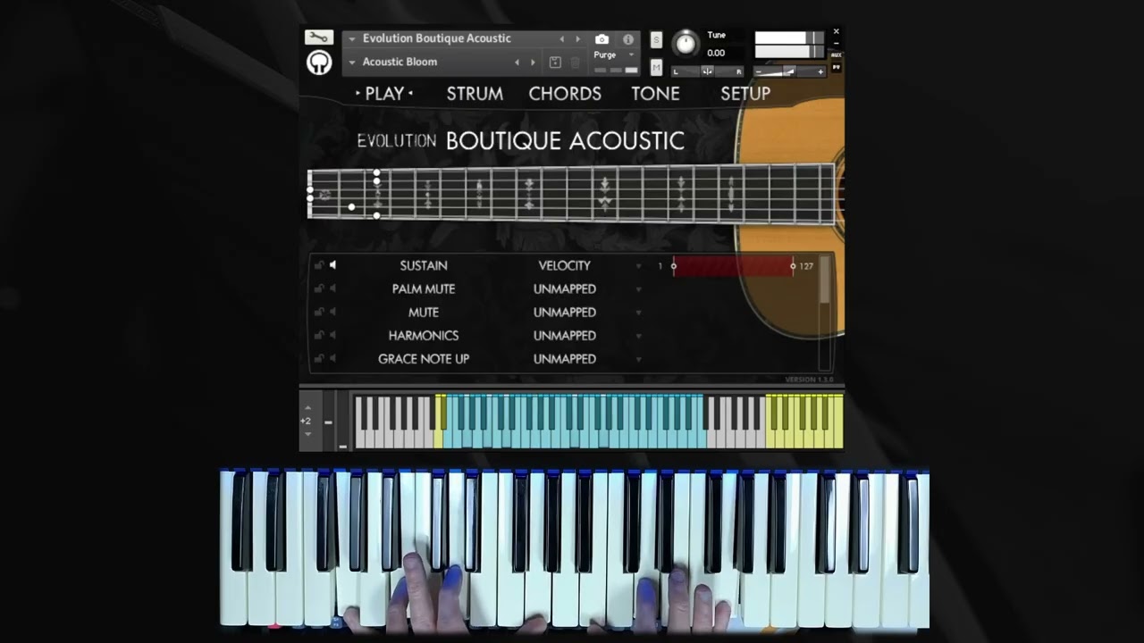 Playing Realistic Guitar Chords on Your MIDI Keyboard