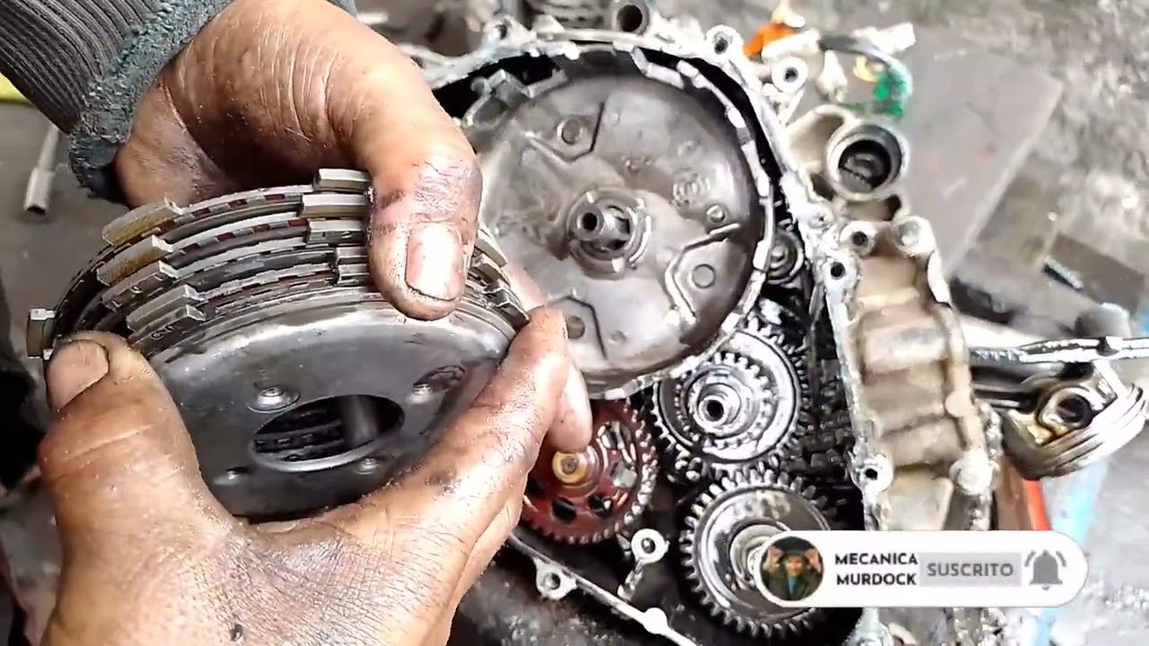 DESARMADO DE MOTOR PULSAR NS 150 CC