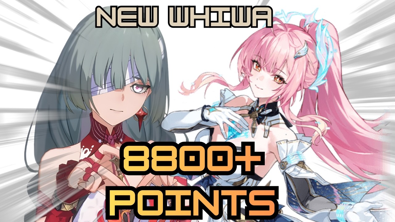 NEW WHIWA S0R1 Phrolova Echo Team x Aemeath Lupa Mornye 8800+ Points