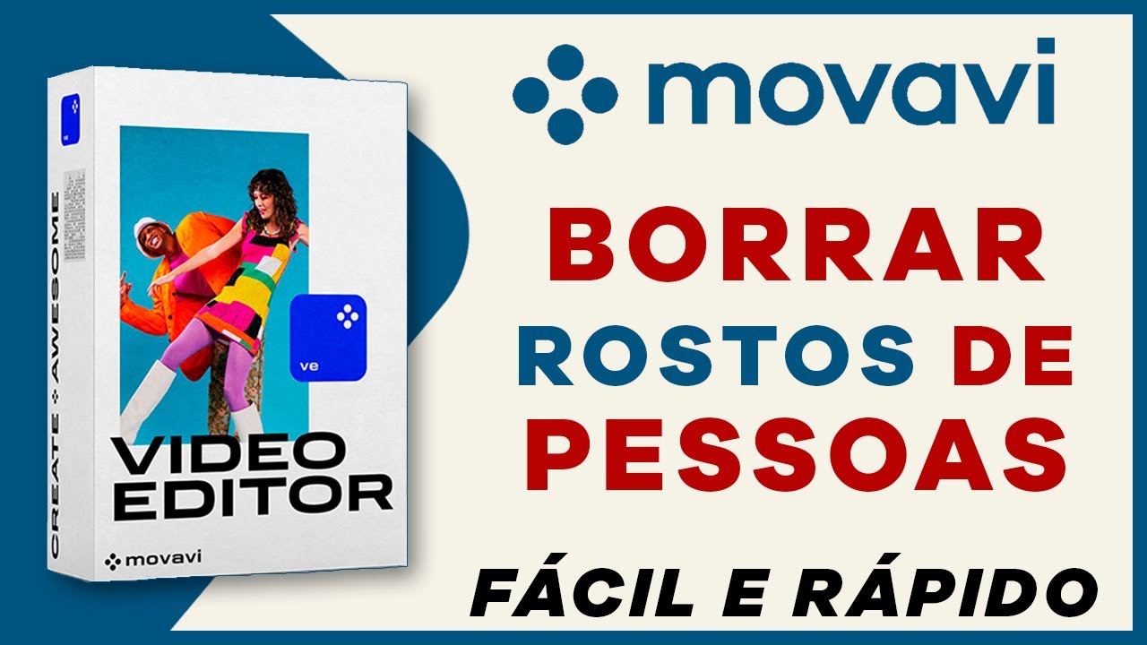 Movavi Video Editor  -  Omitir/borrar rosto de uma pessoa PARTE 01