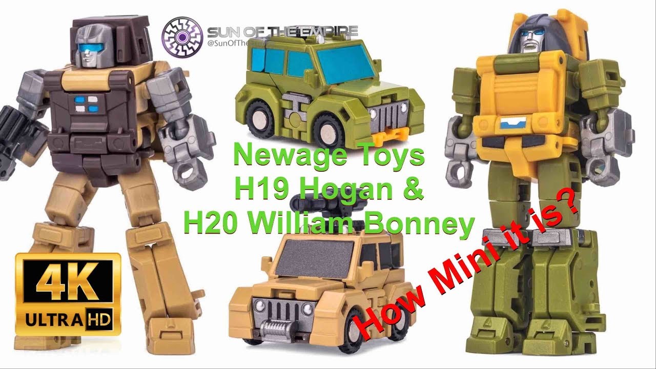 Newage Toys H19 Hogan and H20 William Bonney (Legend Class) Q.Review 169