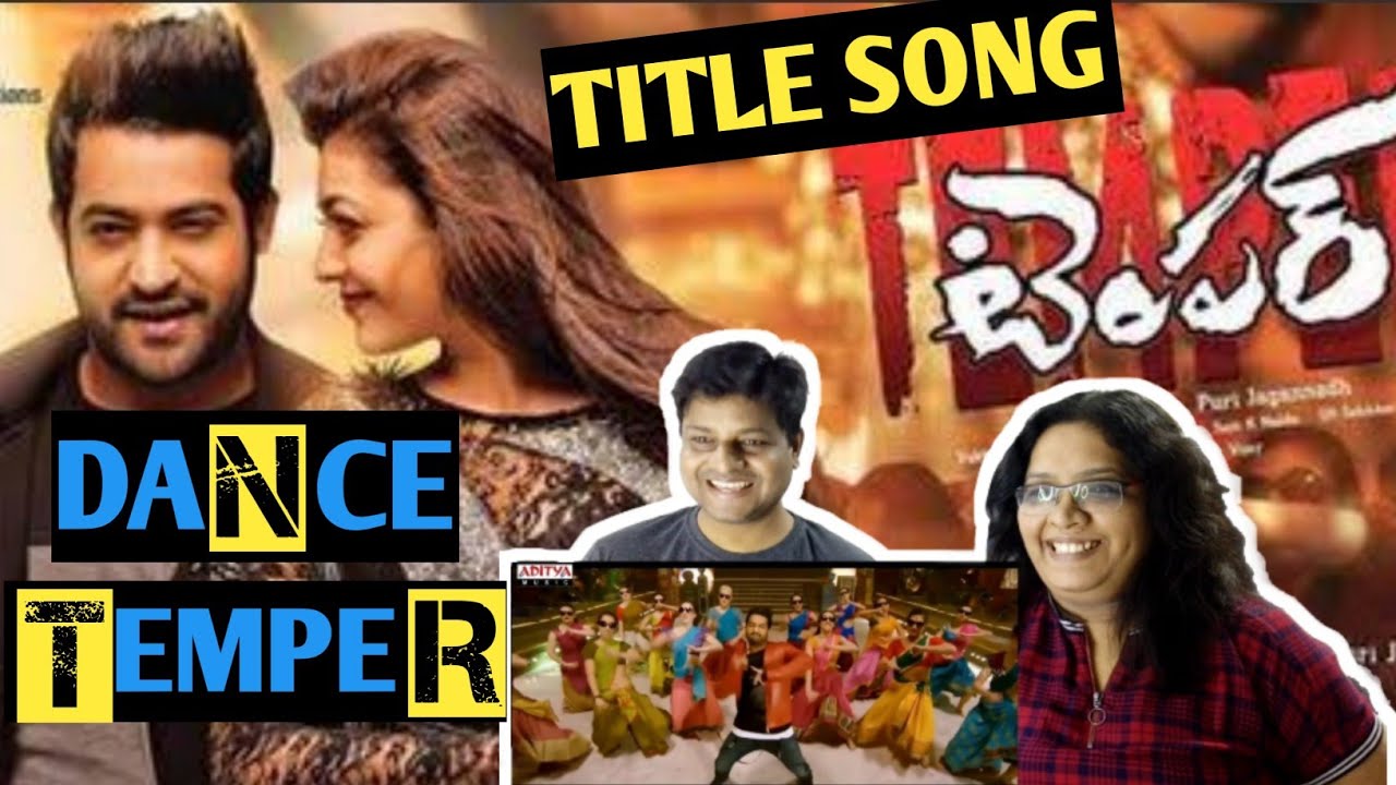 Temper Title Video Song | Temper Title Song REACTION | JR NTR | Kajal Agarwal | TEMPER title song |