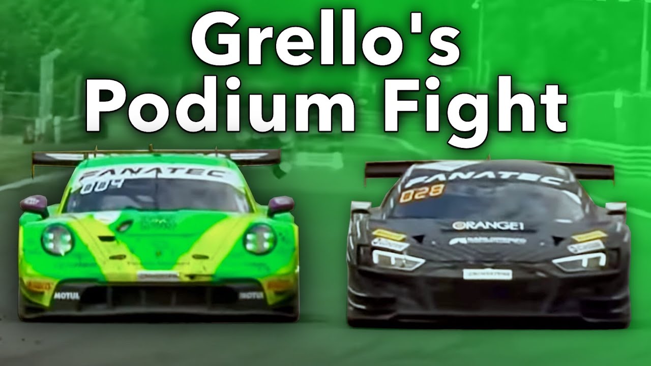 ESTRE, VANTHOOR, and ANDLAUER's battle at the Spa 24h in the Porsche 992 GT3 R