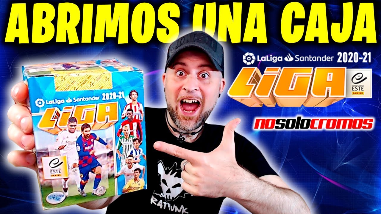 🔥 ABRIMOS UNA CAJA de LIGA ESTE 2020-21 | Super Apertura | NO SOLO CROMOS