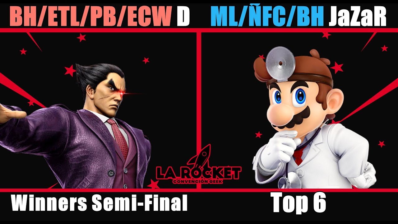 Smash X La Rocket 2025 - Winners Semis - BH D(Kazuya) vs Jazar(Meta Knight,Dr Mario)