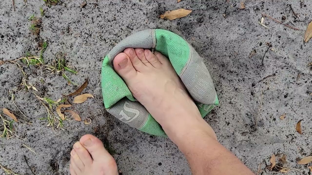 Deflate and Pump Up a Basketball Stomp Trample Ball