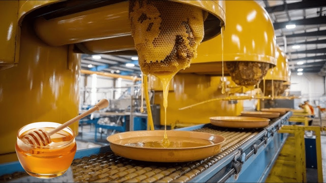 Honey – Nature’s Golden Sweetness Factory Proccess