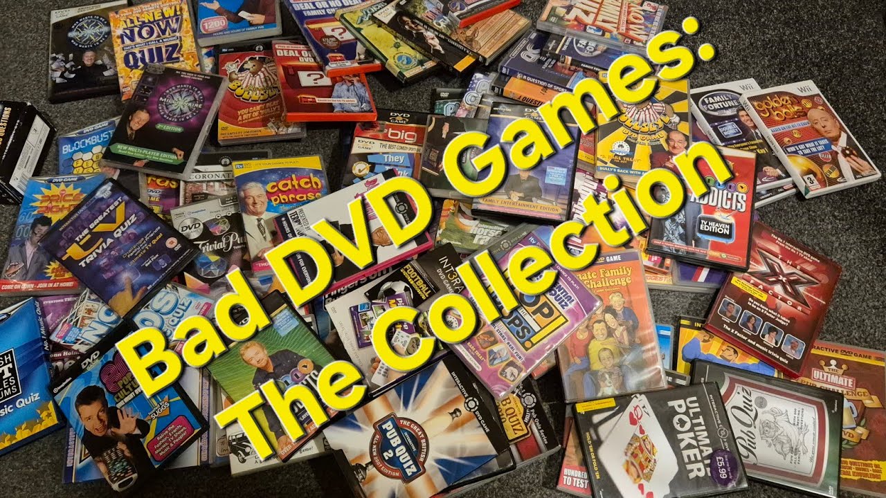 Bad DVD Games - My DVD Game Collection