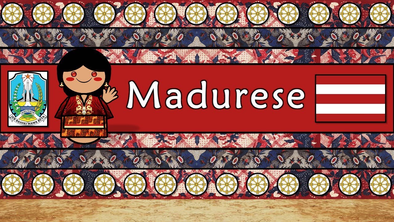 The Sound of the Madurese language (Numbers, Greetings, Words & The Parable)