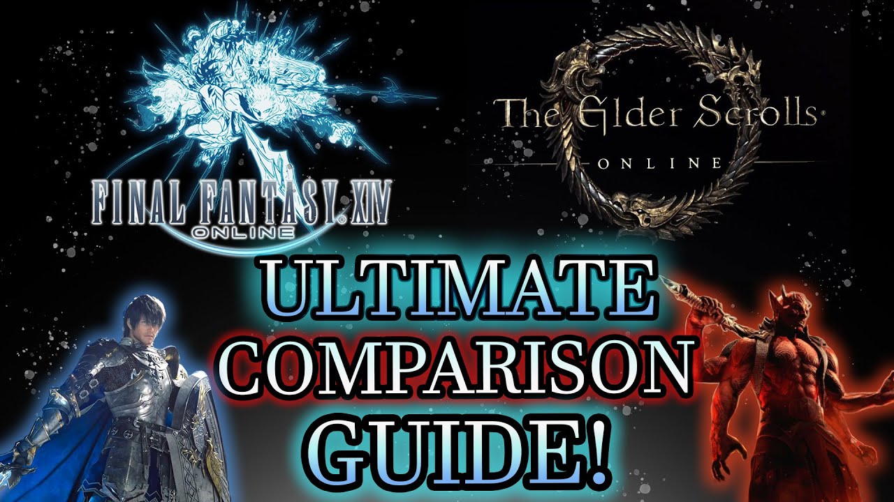 FFXIV ONLINE против ELDER SCROLLS ONLINE! 4 ГЛАВНЫХ ОТЛИЧИЯ!