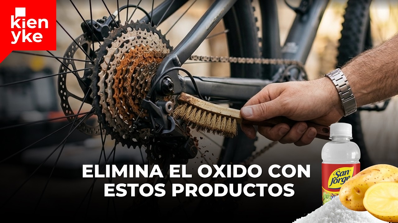 C&oacute;mo quitar el oxido de la bicicleta