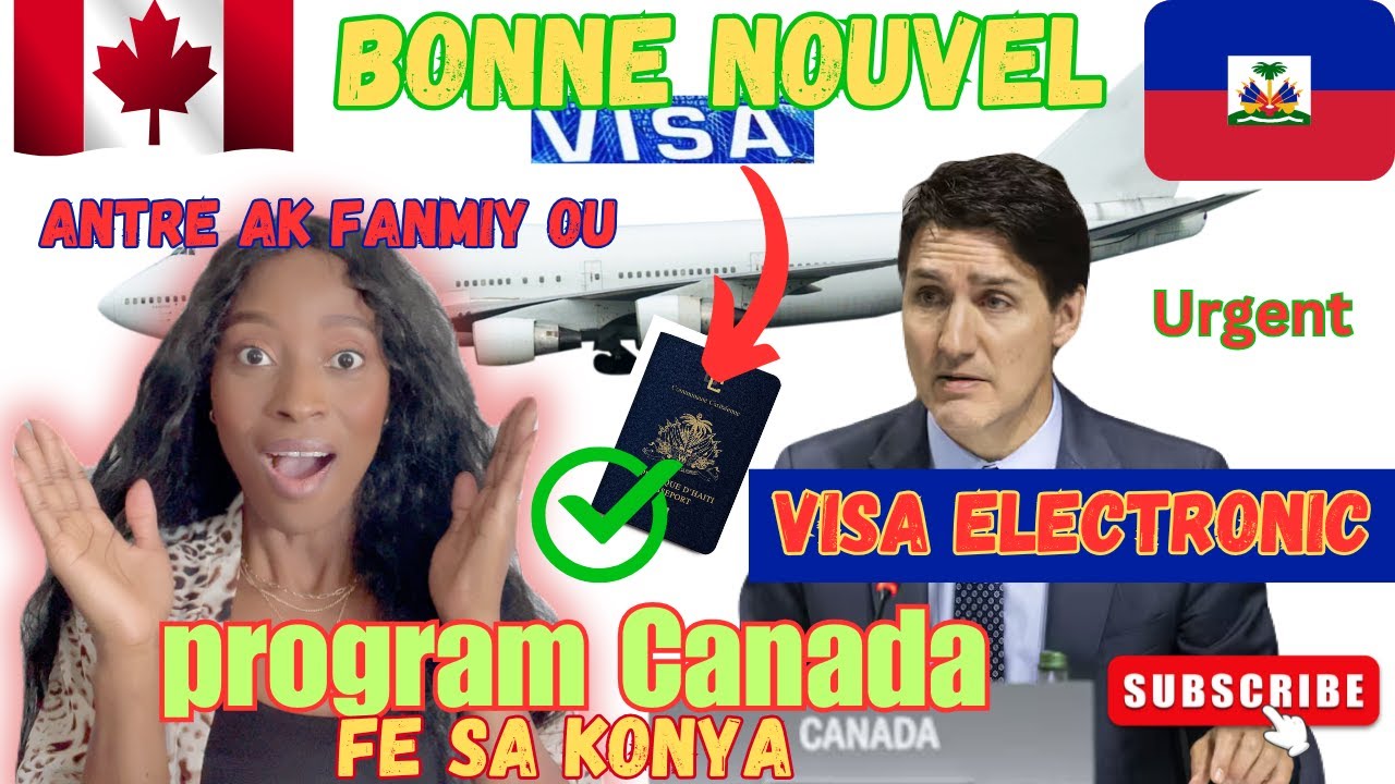 Bonne Nouvel😳28 juillet 2025🇨🇦 Canada genyen plusieur program✈️fe sa Konya-Rezidans ak fanmiy ou✈️