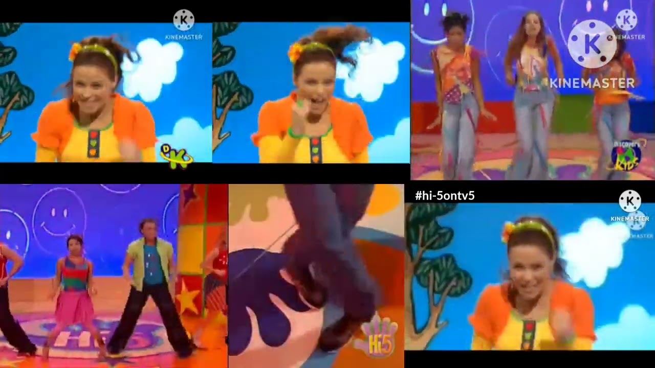 Hi-5 Listo o no juegos Comparación (australia y usa and fiesta y filipinas)