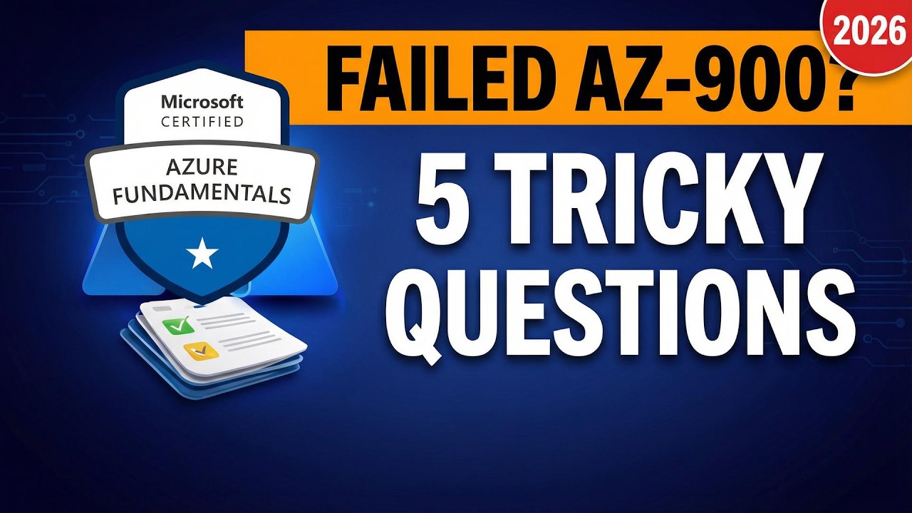 Практический тест по основам Azure (AZ-900) 2026 года – Проверьте свои знания Azure | Часть 7