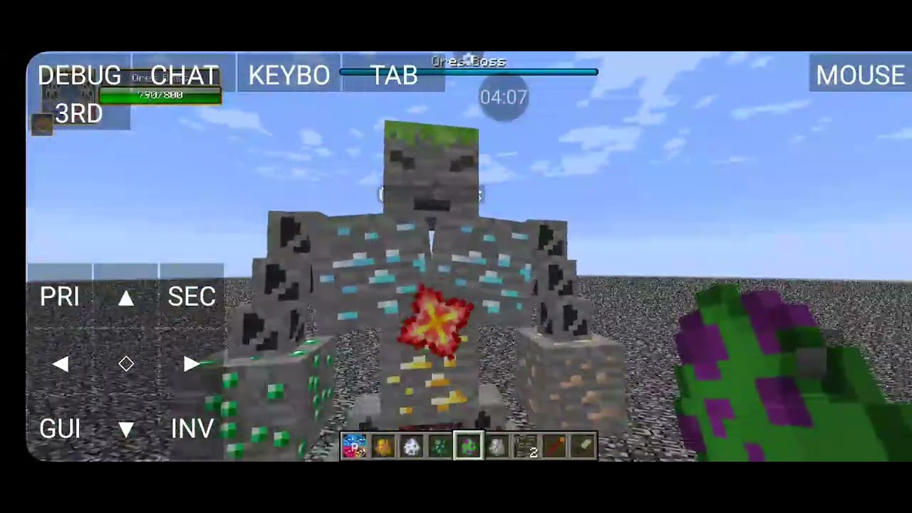 Ores Boss VS Mowzie's Mobs 